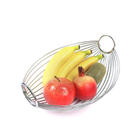 Hardware Zhaosheng - Cesta de frutas de alambre metálico para mesa decorativa