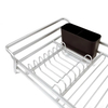 Zhaosheng Hardware - Rejilla para secar platos de aluminio, organizador de cocina, escurridor para platos