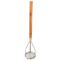 Zhaosheng - Herramientas y gadgets de cocina Prensa de patatas Accesorios de cocina Trituradora de patatas de acero inoxidable
