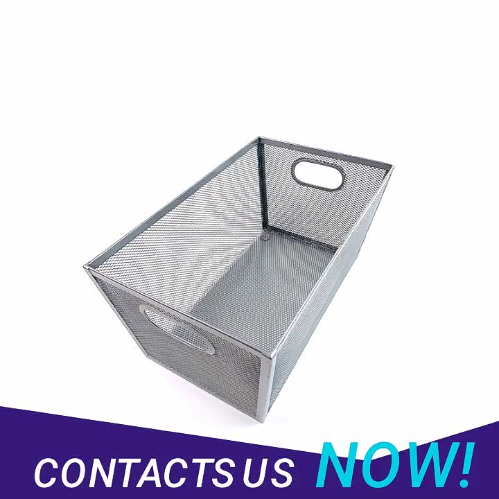Zhaosheng Hardware - Organizador de escritorio de estante de escritorio de metal de oficina de malla de almacenamiento de fabricación personalizada