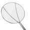 Zhaosheng Hardware - Skimmer de alambre redondo de 9 pulgadas, cuchara para freidora de cocina, skimmer de malla mediana niquelado para cocinar y freír