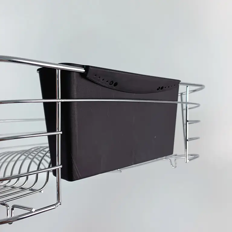 Zhaosheng Hardware - Rejilla para secar platos con escurridor extraíble para almacenamiento en la cocina