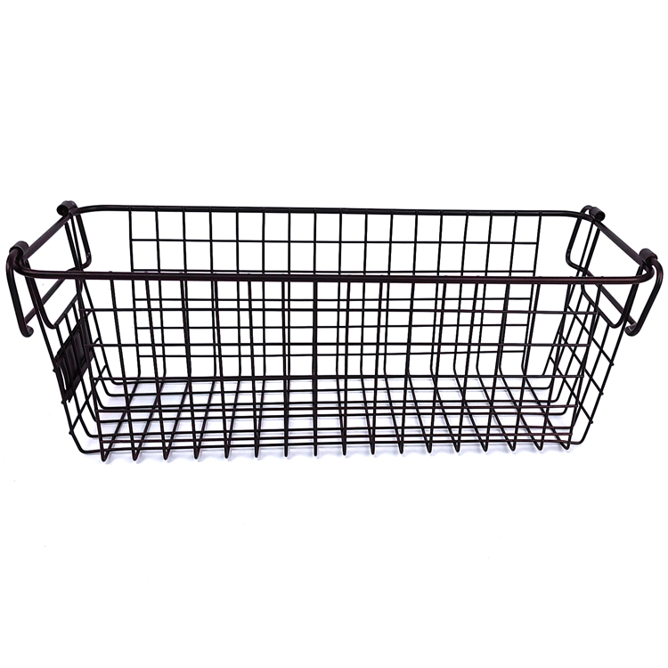 Zhaosheng Hardware - Cesta de alambre apilable, almacenamiento de cocina en el hogar, cesta de verduras de metal, organización de despensa