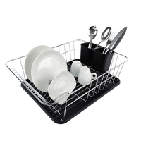 Zhaosheng Hardware - Escurreplatos con soporte para cubiertos y bandeja