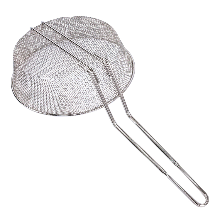 Zhaosheng Hardward - Cesta para freidora con colador de alimentos de malla fina de 10'