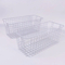 Zhaosheng Hardware - Organizador de almacenamiento de alimentos de alambre de metal, cesta de alambre rectangular para despensa y congelador