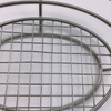 Zhaosheng Hardware - Cesta para servir mesa de comida rápida Cesta para pan ovalada de acero inoxidable