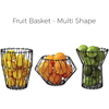 Zhaosheng Hardware - Cesta de frutas plegable, cesta de frutas de alambre de metal de hierro
