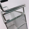 Zhaosheng Hardware - Cesta de inserción de pasta de acero inoxidable con doble asa, cesta rectangular para cocina de pasta eléctrica comercial
