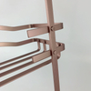 Zhaosheng - Venta al por mayor Carrito de ducha de baño Organizador Cesta de almacenamiento Carrito de ducha de aluminio con ganchos