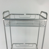 Zhaosheng- Carrito de baño de pie con estante de almacenamiento para baño de primera calidad directo de fábrica con 3 cestas grandes