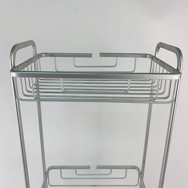 Zhaosheng- Carrito de baño de pie con estante de almacenamiento para baño de primera calidad directo de fábrica con 3 cestas grandes