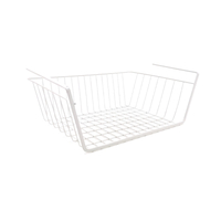 Zhaosheng Hardware - Cesta colgante para almacenamiento debajo del estante, para el hogar, cocina, baño, cesta de alambre para almacenamiento de despensa