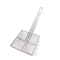 Zhaosheng Hardware - Skimmer cuadrado con colador de mango largo de malla metálica