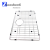Rejilla de fregadero de acero inoxidable de 20' X 14.6' para fregadero de un solo recipiente con orificio de drenaje trasero Ø3 Ø6