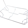 Zhaosheng Hardware - Estante para platos de frotamiento de alambre para servir buffet de fiesta