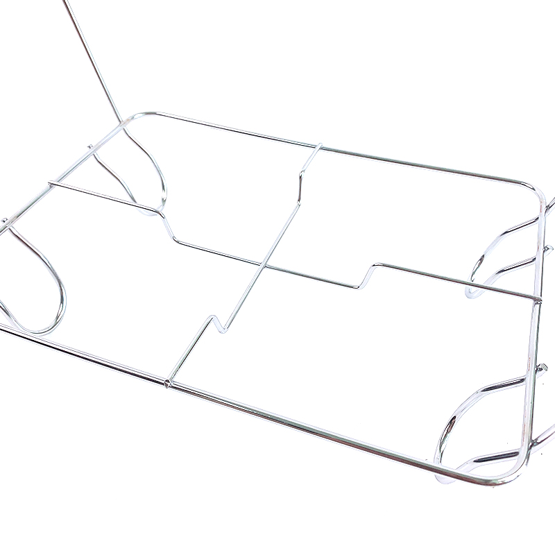 Zhaosheng Hardware - Estante para platos de frotamiento de alambre para servir buffet de fiesta