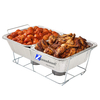 Zhaosheng Hardware - Buffet Chafer Calentador de alimentos Marco de alambre Aluminio Pan Chafing Dish Stand
