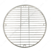 Zhaosheng Hardware - Rejilla redonda para fogatas de gas para exteriores, rejilla para servir, rejilla para cocinar, rejilla para barbacoa de acero inoxidable