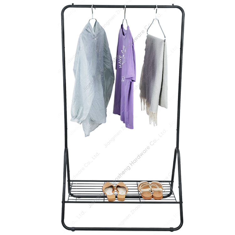 Zhaosheng Hardware - Perchero y Zapatero de pie, riel para Ropa de Metal, perchero para exhibición de Ropa, Perchero para Ropa
