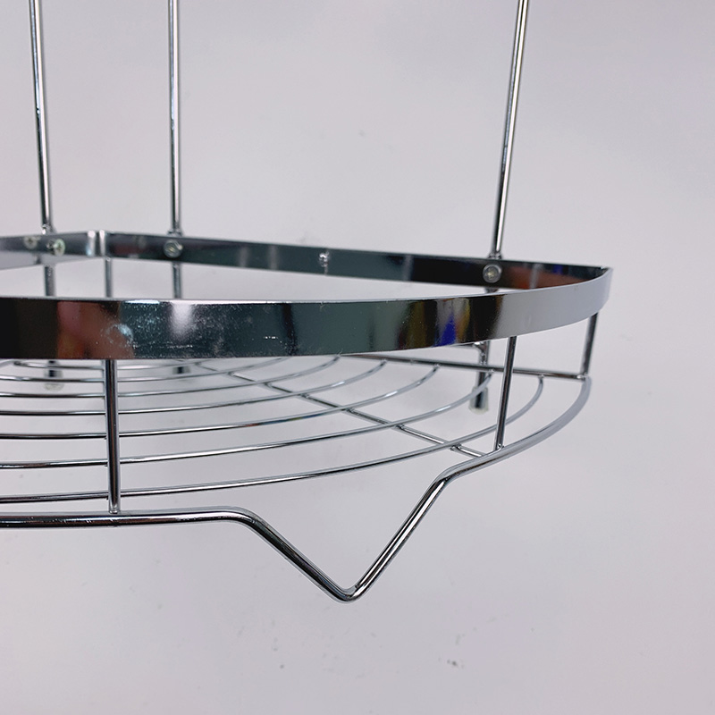 Zhaosheng - Estante de baño Carrito de ducha de esquina de pie de 3 niveles