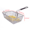 Zhaosheng Hardware- Cesta para freidora de 2,5 galones con mango extraíble recubierto de negro