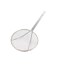 Zhaosheng Hardware - Filtro de malla para alimentos, cocina, mango largo, colador de malla fina