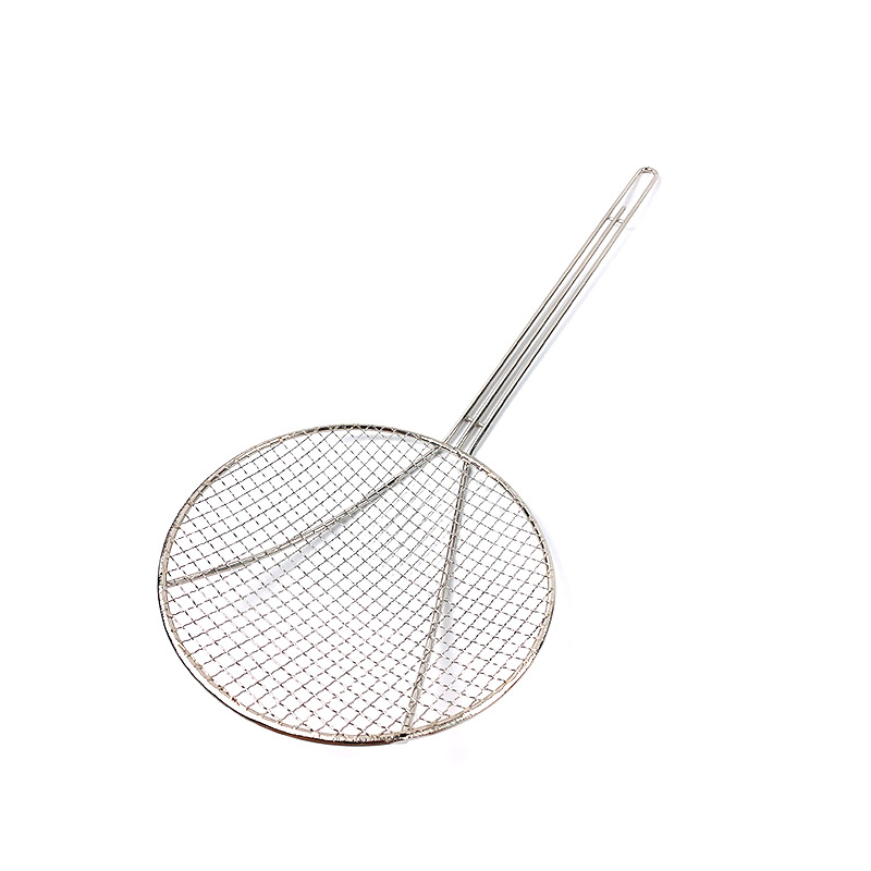 Zhaosheng Hardware - Filtro de malla para alimentos, cocina, mango largo, colador de malla fina