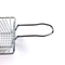 Zhaosheng Hardware - Cesta para aperitivos y mesa de restaurante, mini cesta para patatas fritas