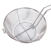 Zhaosheng Hardware - Cesta para sartén profunda, cesta redonda para freír de malla de alambre de metal