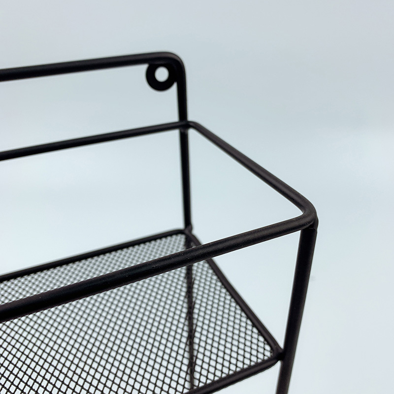 Zhaosheng - Estante de alambre para el hogar, soporte de pared para baño, estante de almacenamiento para cocina, soporte para especias