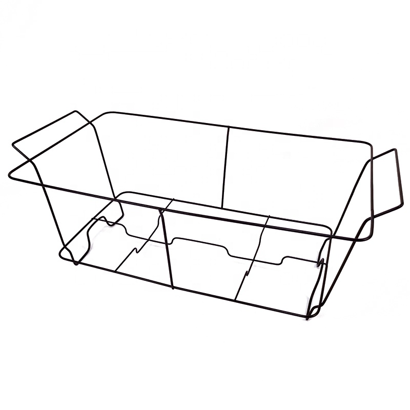 Zhaosheng Hardware - Soportes de almacenamiento de cocina Calentador de alimentos Chafer Stand Buffet Chafer Marco de alambre Alambre Chafer Dish Rack