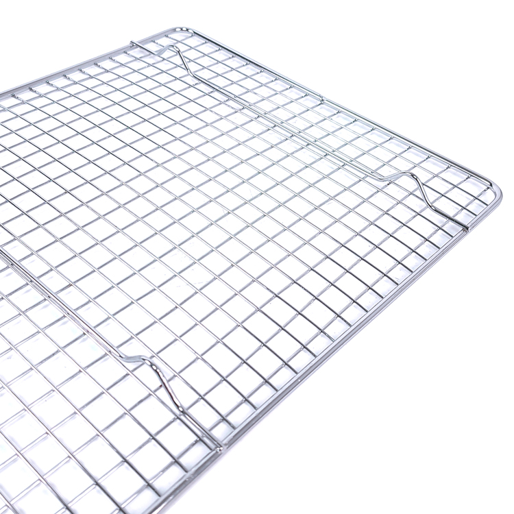 Zhaosheng Hardware - Bandeja para hornear Rejilla de enfriamiento de alambre Mesa de vapor Rejilla para horno Rejilla segura Rejillas de alambre para cocinar hornear