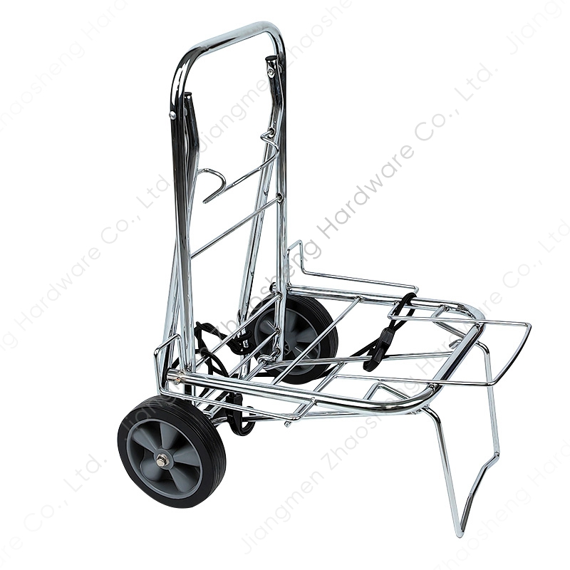 Zhaosheng Hardware - Carros de equipaje con ruedas de metal Carro de mercado Carros utilitarios manuales de compras plegables