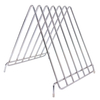 Zhaosheng Hardware - Soporte para bandeja para hornear, estante de almacenamiento para tabla de cortar de acero inoxidable con 6 ranuras