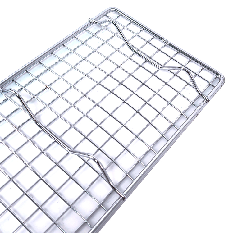 Zhaosheng Hardware - Rejilla de alambre cruzado para enfriar rejilla para hornear con patas para bandeja de mesa de vapor