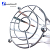 Zhaosheng - Soporte de almacenamiento de rollo de papel higiénico de metal para baño con reserva