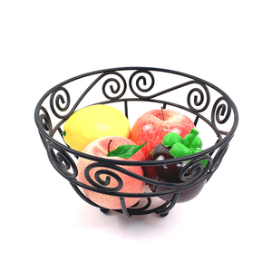 Zhaosheng Hardware - Cesta de pan de cesta de fruta de hierro metálico para almacenamiento de cocina