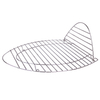 Zhaosheng Hardware - Rejilla para asar ovalada plegable de acero inoxidable para horno, rejilla de alambre para panadería, rejilla para enfriar para hornear y asar