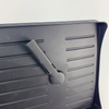 Zhaosheng Hardware - Rejilla para secar platos de aluminio de 2 niveles con escurridor y soporte para utensilios