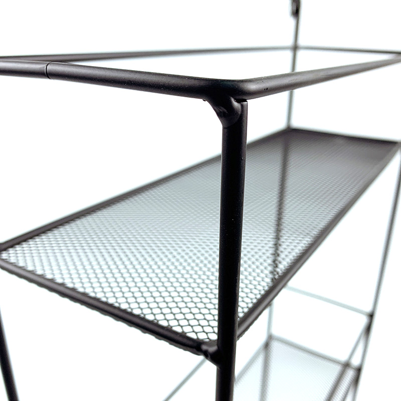 Zhaosheng Hardware - Organizador de estantes de cocina de 3 niveles de metal para especias montado en la pared