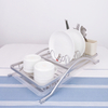 Zhaosheng Hardware - Rejilla para secar platos de aluminio con escurridor y soporte para utensilios