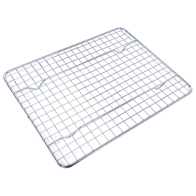 Zhaosheng Hardware - Rejilla de enfriamiento para bandeja para hornear Rejilla de alambre Rejilla para enfriamiento de bandeja para asar de cocina
