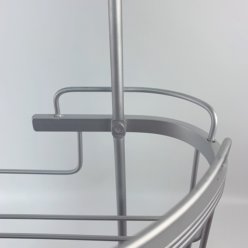 Zhaosheng - Estante de baño Colgante de Aluminio de Tres Niveles Estante de Almacenamiento para baño Organizador de Ducha Caddy