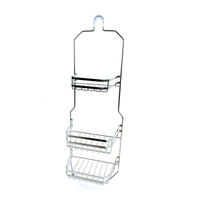Zhaosheng - Accesorios de baño Organizador de cesta de ducha Estante de baño de 3 niveles Sin taladro Organizadores de ducha de baño colgantes