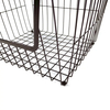 Cesta de almacenamiento apilable para cocina, cesta de frutas de alambre, hardware Zhaosheng