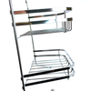 Zhaosheng - Accesorios de baño Organizador de cesta de ducha Estante de baño de 3 niveles Sin taladro Organizadores de ducha de baño colgantes