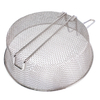 Zhaosheng Hardward - Cesta para freidora con colador de alimentos de malla fina de 10'