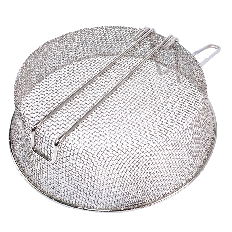 Zhaosheng Hardward - Cesta para freidora con colador de alimentos de malla fina de 10'