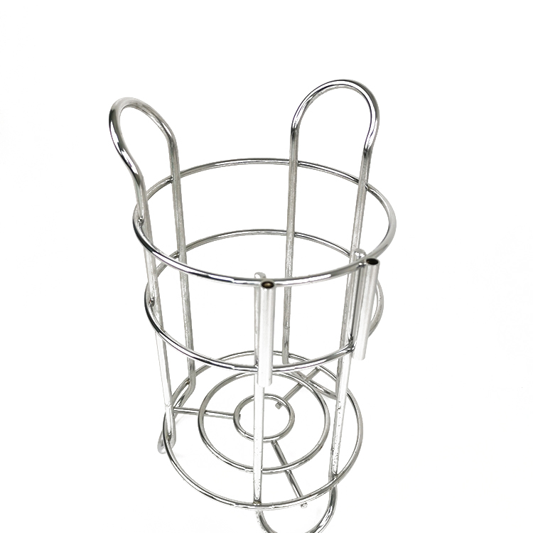 Zhaosheng - Soporte dispensador de rollos de papel para almacenamiento de baño, soporte cromado para toallas de papel, soportes para papel higiénico